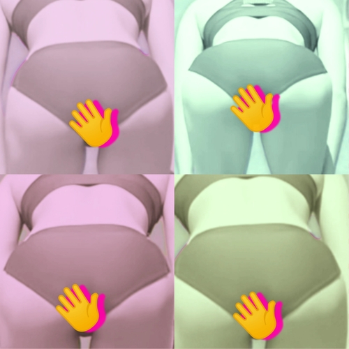 股●ワレ目！食込みお尻突き出し！早...