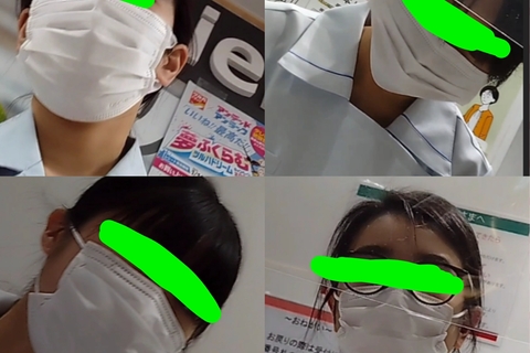 ツル●アマ●薬局の受付お嬢さん、乙...