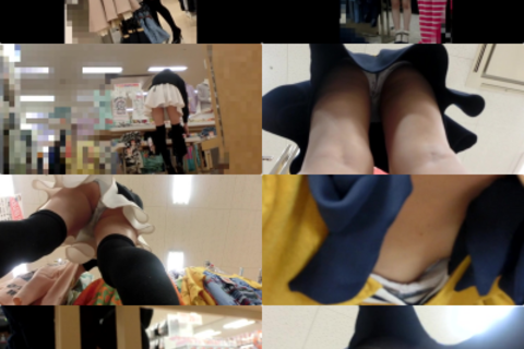 服屋で働くお姉様の気になるおパンテ...