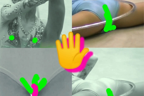 万こ割れ目おっ牌、透け新体操ロ◯J...