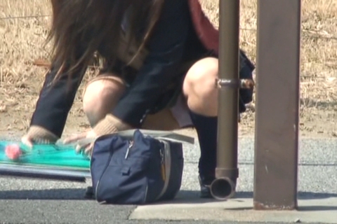 望遠パンチラ24