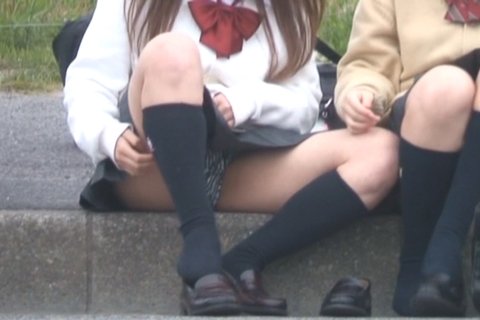 望遠パンチラ10